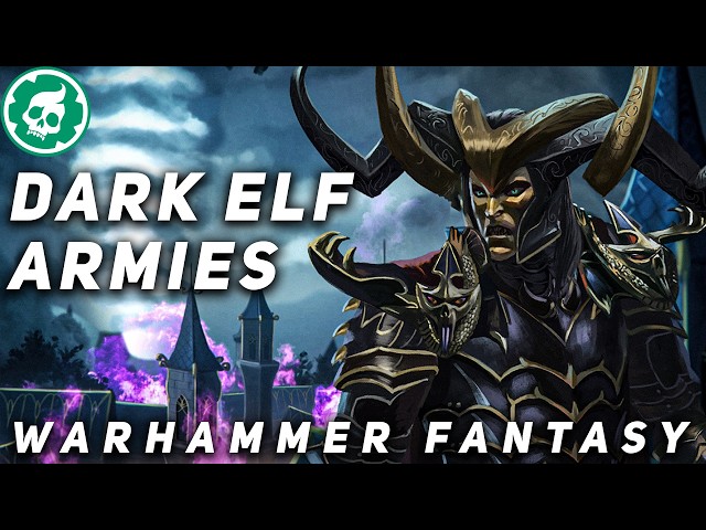 Dark Elves Armies and Tactics - Warhammer Fantasy Lore DOCUMENTARY