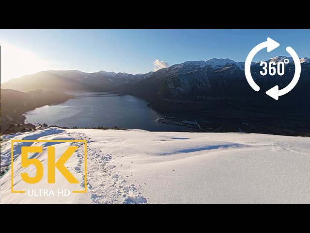 Virtual Nature Relaxation - VR 360° 5K Video - Chief Mountain, BC, Canada