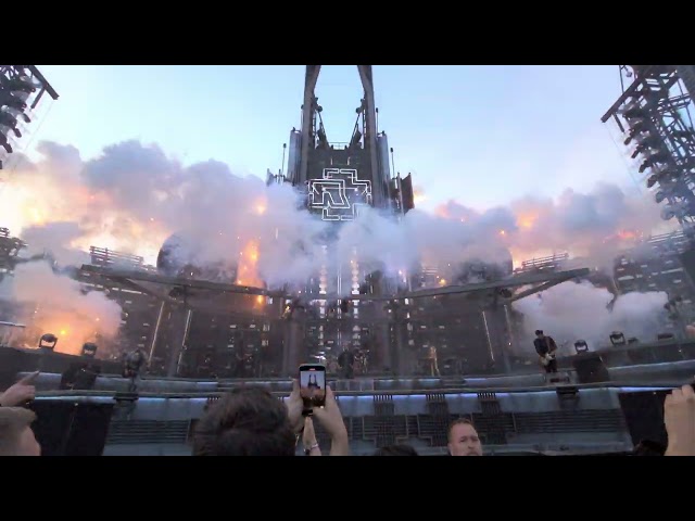 Rammstein Du Hast in Aarhus Rackete