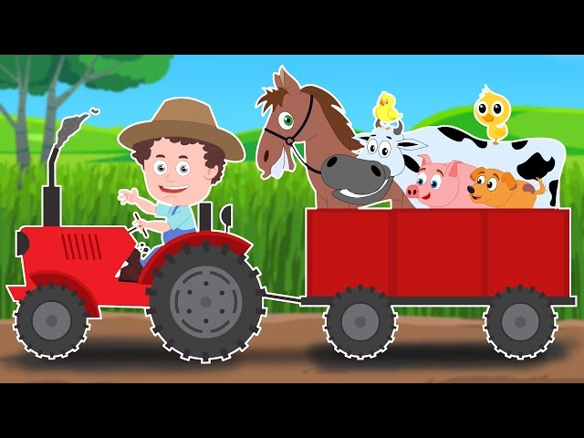 Old MacDonald Had A Farm | Nursery Rhymes | Kids Songs For Children