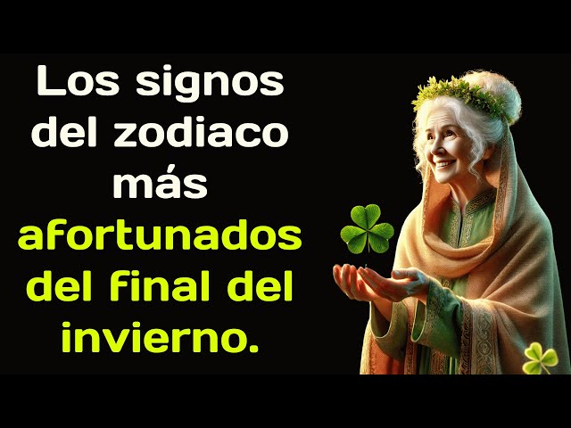 Los signos del zodiaco más afortunados del final del invierno