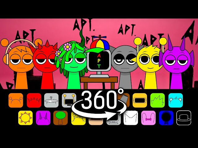 360º VR | Incredibox Sprunki - APT (MOD/COVER)