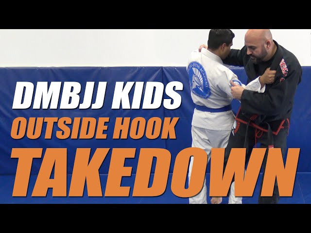 DM Jiu Jitsu Kids Lesson - Outside Hook Takedown (Osoto Gari)