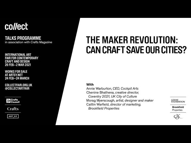 The Maker Revolution: Can craft save our cities?