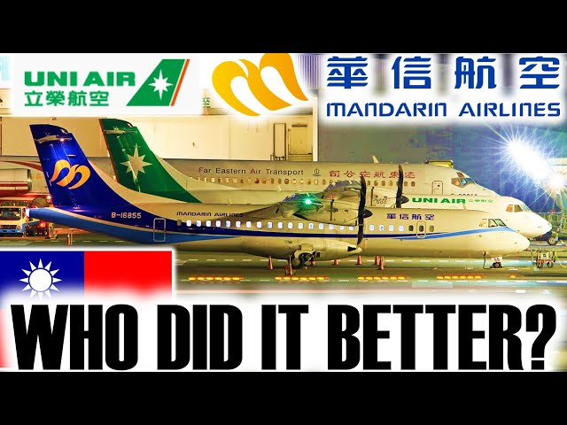 🇹🇼 Mandarin Airlines + Uni Air Comparison | Kaoshiung - Kinmen - Songshan