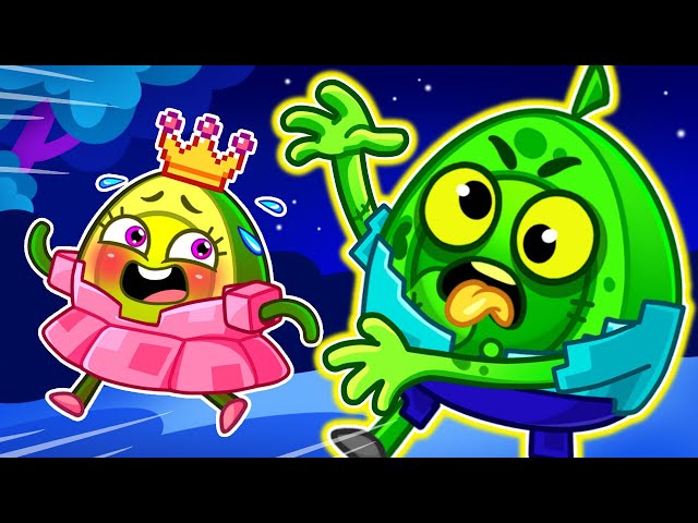 🔴 Princess Escapes from Zombie 🧟👸 Zombie Is Coming! 😨 Kids Songs by VocaVoca Bubblegum 🥑