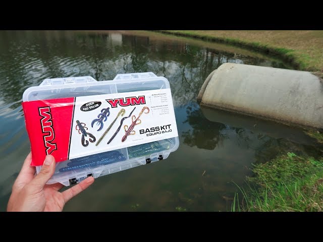 $10 WALMART Fishing Kit BUDGET Challenge (LOADED w/ Bass)