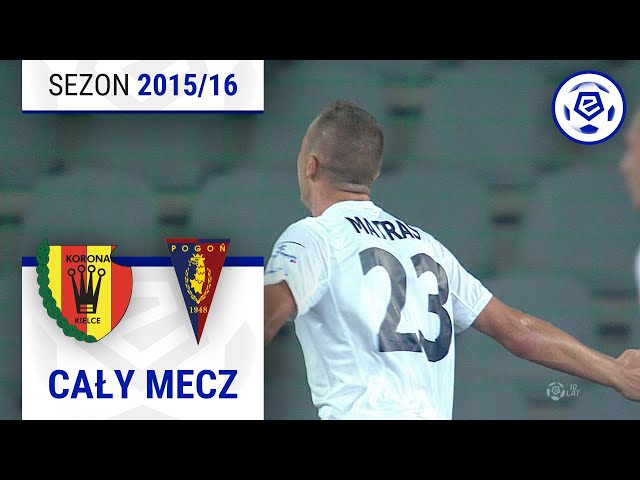 (2/2) Korona Kielce - Pogoń Szczecin | CAŁY MECZ | Ekstraklasa 2015/16 | 7. Kolejka