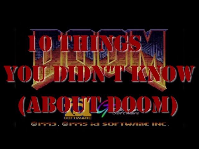 10 Things You Didn't Know About Doom on PlayStation