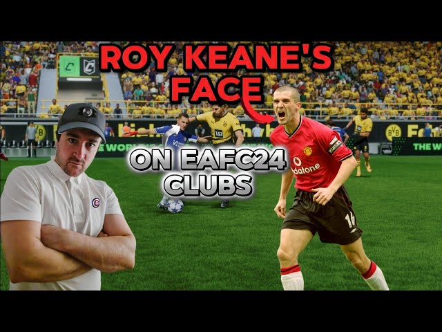 👀 How to do Roy Keane's face on EAFC24 Pro Clubs