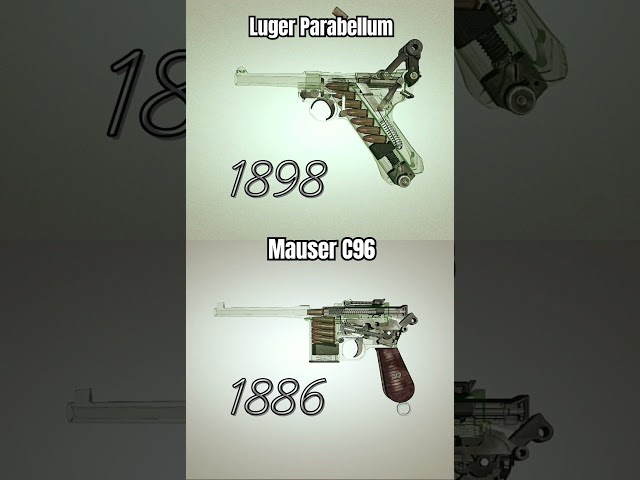 Luger gun 🆚 Mauser