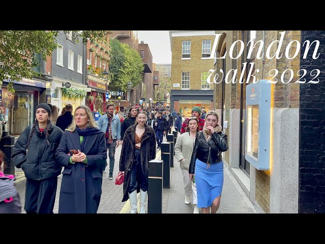 London City Tour 2022 | 4K HDR Virtual Walking Tour around the City | London Walk 2022