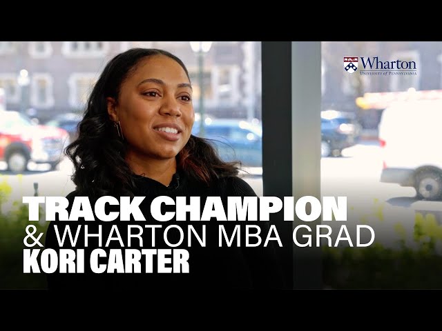 Kori Carter, Wharton MBA Grad and Track World Champion