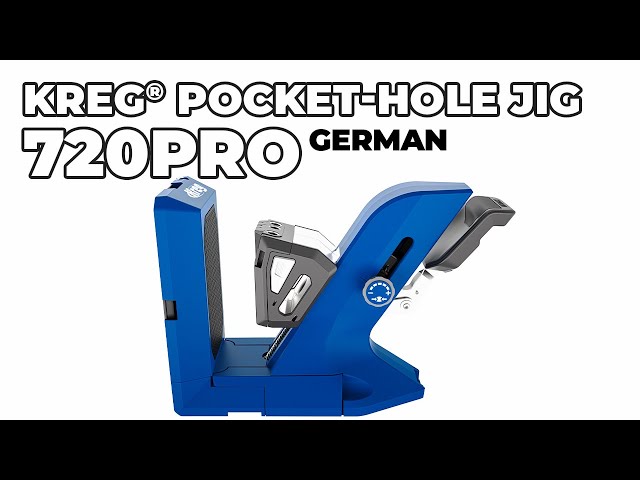 Kreg Pocket-Hole Jig 720 Pro | Deutsches Video | Kreg Europe