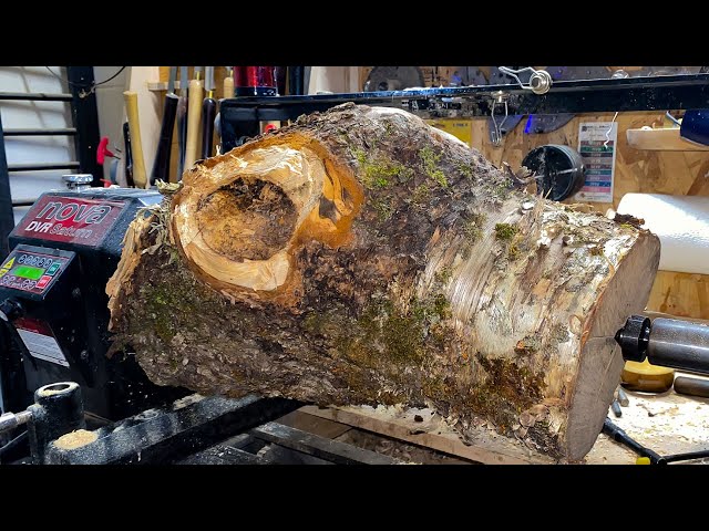 Woodturning - I max the lathe