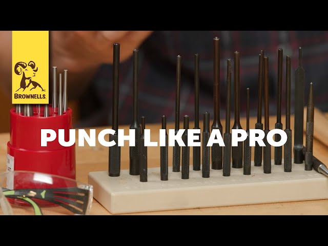 Quick Tip: How to Use Gunsmith Punches