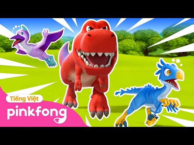 Nhảy cùng T-rex 🦖 Pinkfong Trường học Khủng long con | Cá Mập Con Baby Shark - Nhạc thiếu nhi