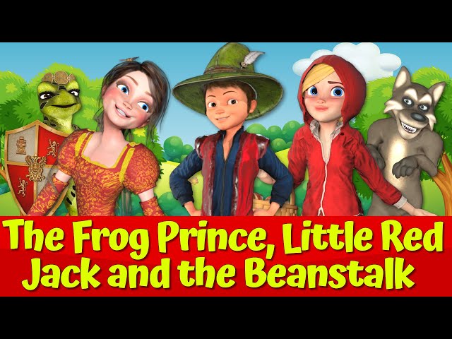 The Frog Prince 🐸👑I Little Red Riding Hood 🔴🐺 I Jack and The Beanstalk 🌳🔴 | Animated Fairytale💥