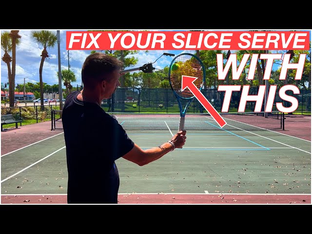 Improve Your Slice Serve with This Simple Progression