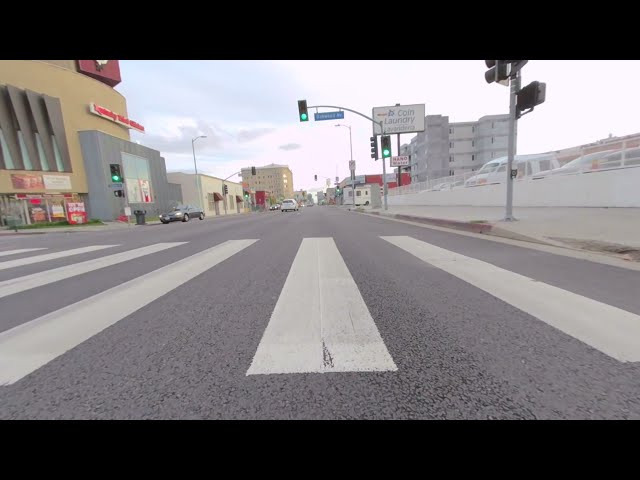 3D VR Driving Los Angeles April 8, 2020 2