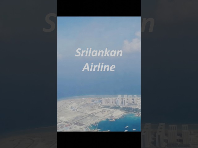 Srilankan airline Flight Review - Malé Maldives to Colombo #flightreview