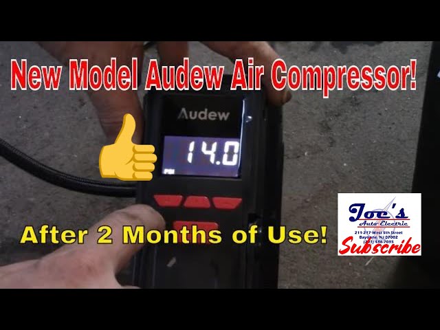 Audew Air Pump (New Model) Tire Inflator