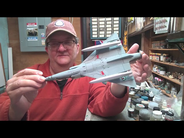 Model Building - Academy Models Mirage III in 1/48