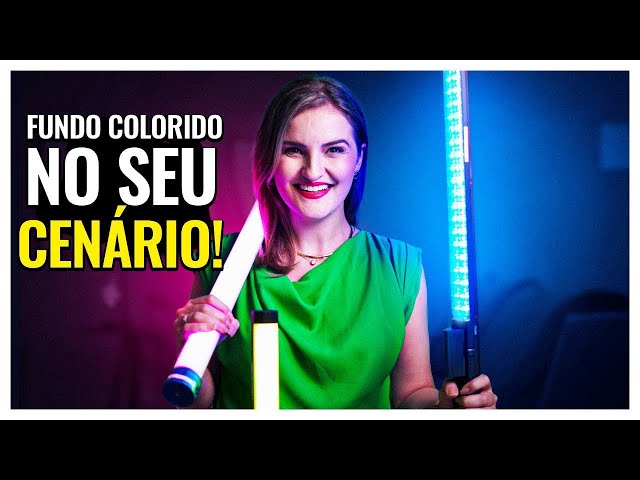 4 MELHORES OPÇÕES de ILUMINAÇÃO COLORIDA para VÍDEOS!🌈