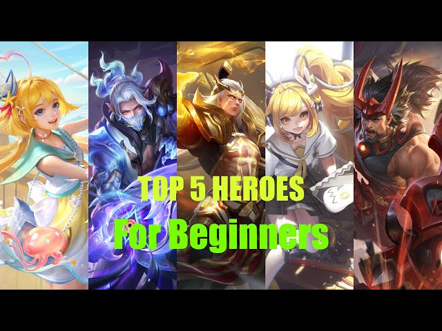 Top 5 Best Heroes for Beginners in Honor of Kings | New Players' Guide