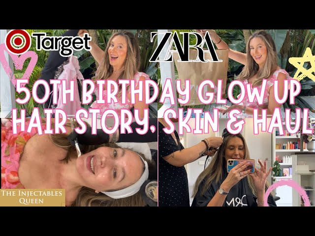 Target, Zara Haul & 50th Birthday Glow Up ✨Hair Transformation |Australian Womens Life & Style