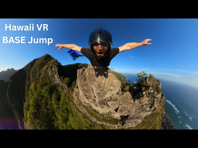 Epic Hawaiian BASE Jump | Immersive 360 VR