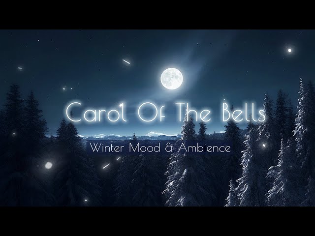 ✨A QUIET FULL MOON NIGHT - Relaxing Ambient Music - Carol Of The Bells [No Copyright]