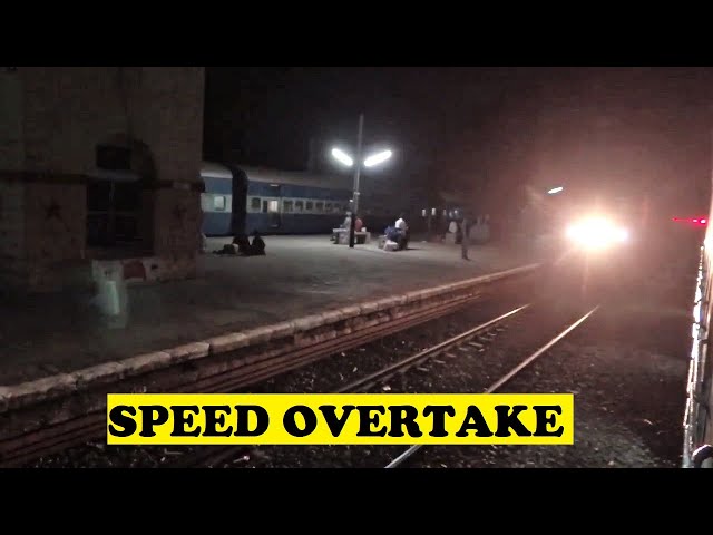 Bangalore Chennai Mail Honk, Speed Overtake Chamarajanagar Tirupati At Gudiyattam