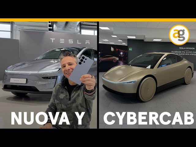 PLAY da GALAXY S25 Ultra NUOVA TESLA MODEL Y e CYBERCAB. MUSK E' PAZZO?