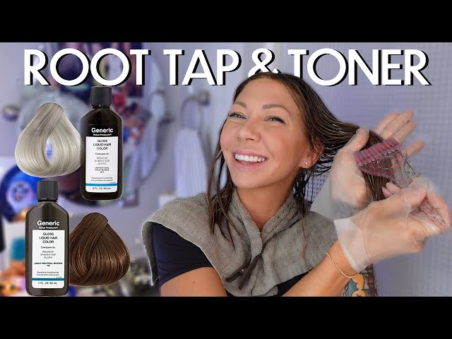 how to do a root tap & toner from sally's