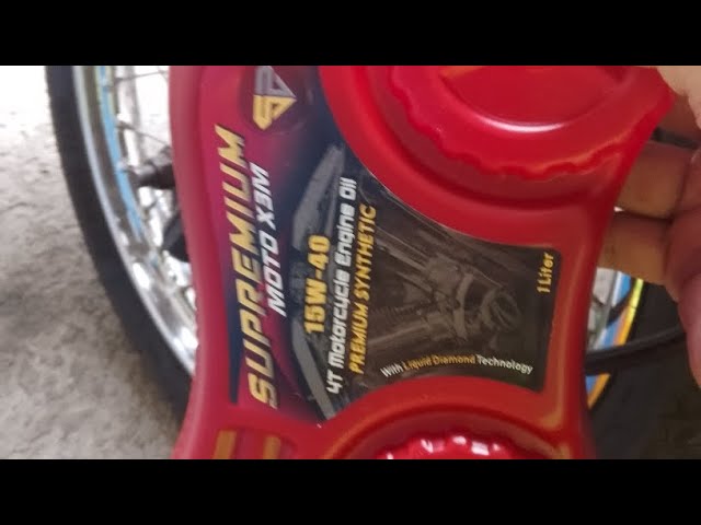 supremium moto x3m motor oil ginamit sa racal md100