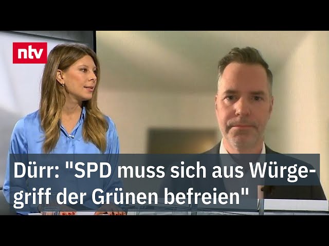 Dürr: "SPD muss sich aus Würgegriff der Grünen befreien" - FDP-Politiker im ntv Frühstart