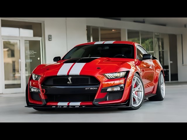 2025 New Ford Mustang Shelby GT500 - The Ultimate American Muscle