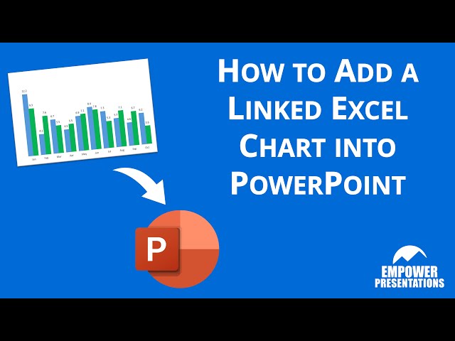 How to link an Excel chart in PowerPoint