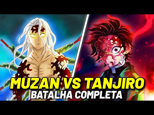 MUZAN VS TANJIRO: A BATALHA FINAL VEJA COMO FOI! | DEMON SLAYER