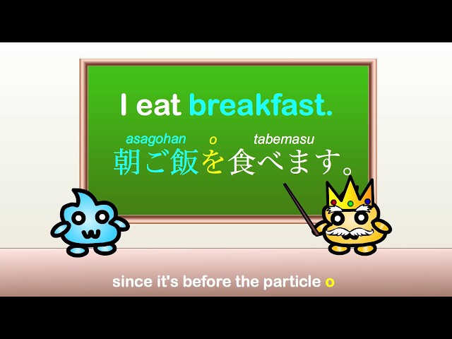 Japanese Grammar - Japanese Particle o / wo (を)