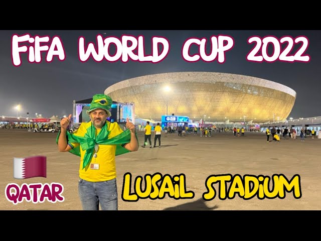 FIFA WORLD CUP QATAR 2022 Experience | Lusail Stadium BRA vs CMR [4K]