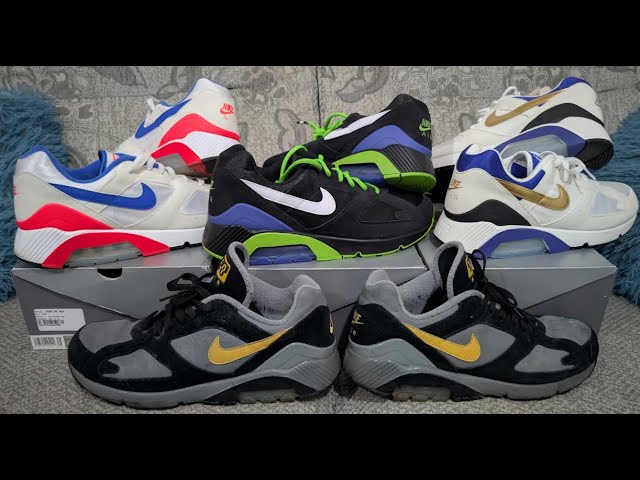 Nike Air 180 beetlejuice VS Ultramarine and Concord #NikeAir180 #beetlejuice #Air180