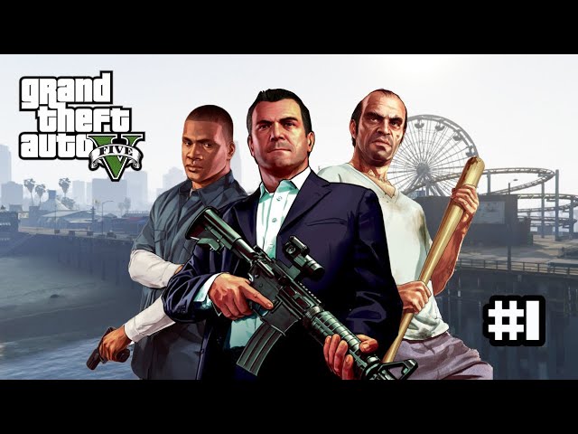 Grand Theft Auto 5 PS4 Gameplay #1 | NVO