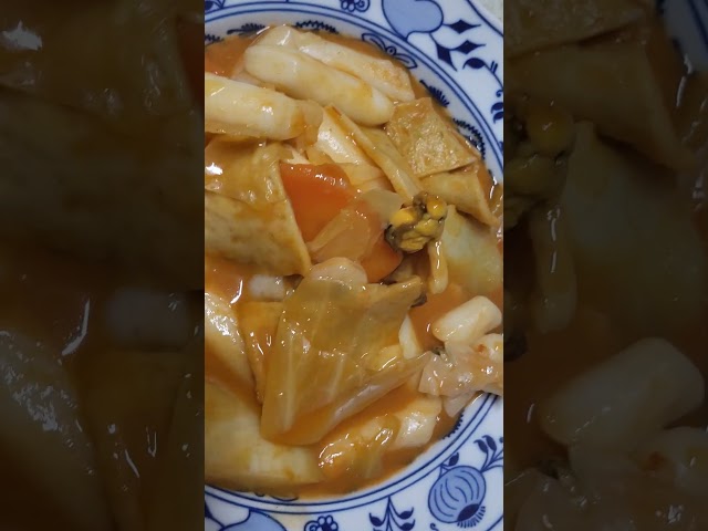 MAMA FOOD 엄마표! 해물 감자 빨간 떡볶이~~!@sungodcross