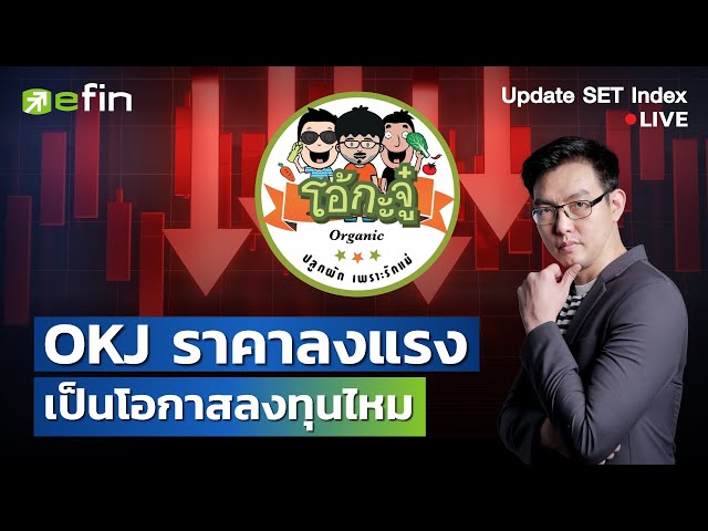 OKJ ราคาลงแรง เป็นโอกาสลงทุนไหม | Update SET Index 07/02/2568