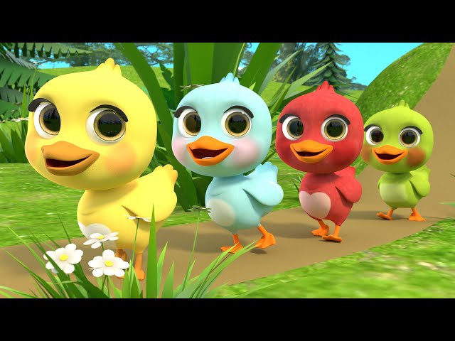 5 Little Ducks song - Baby songs - Nursery Rhymes & Kids Songs