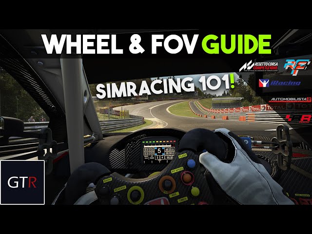 How To Properly Set Up Your Wheel And FOV! - Simracing101