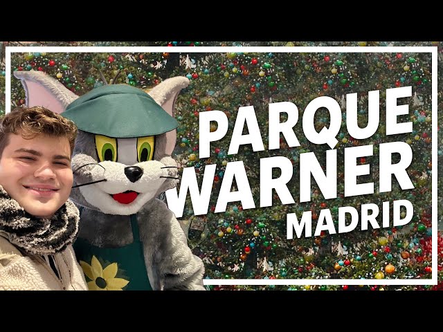 VLOG | Un día en el PARQUE WARNER de MADRID 🎢