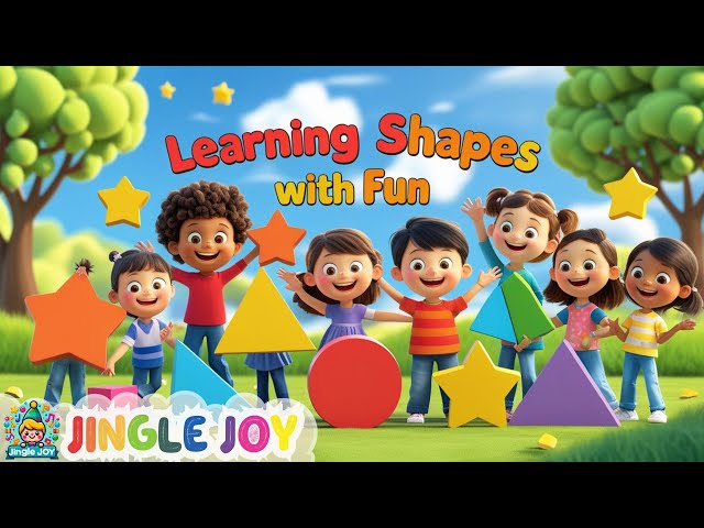 Learning Shapes with Fun | Educational Kids Song | JingleJoy | Cocomelon